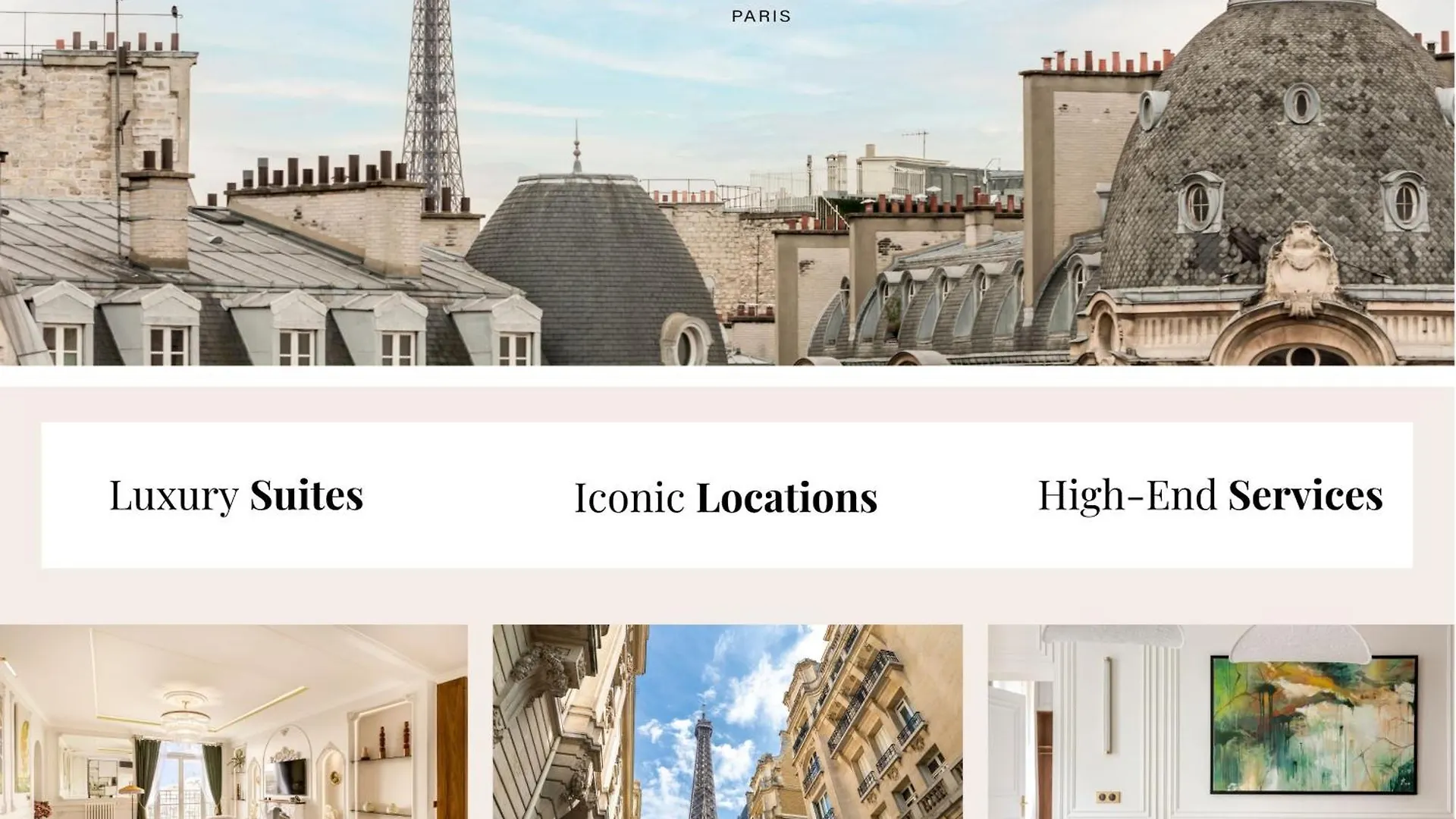 Апартаменты Merveil Signature - Hoche - Eiffel Tower View Париж